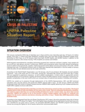 Palestine Situation Report 5 - Crisis in Palestine
