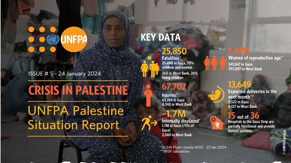 Crisis in Palestine: Situation Report 5