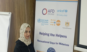 Iman al-Masri, Midwife, Gaza 2023