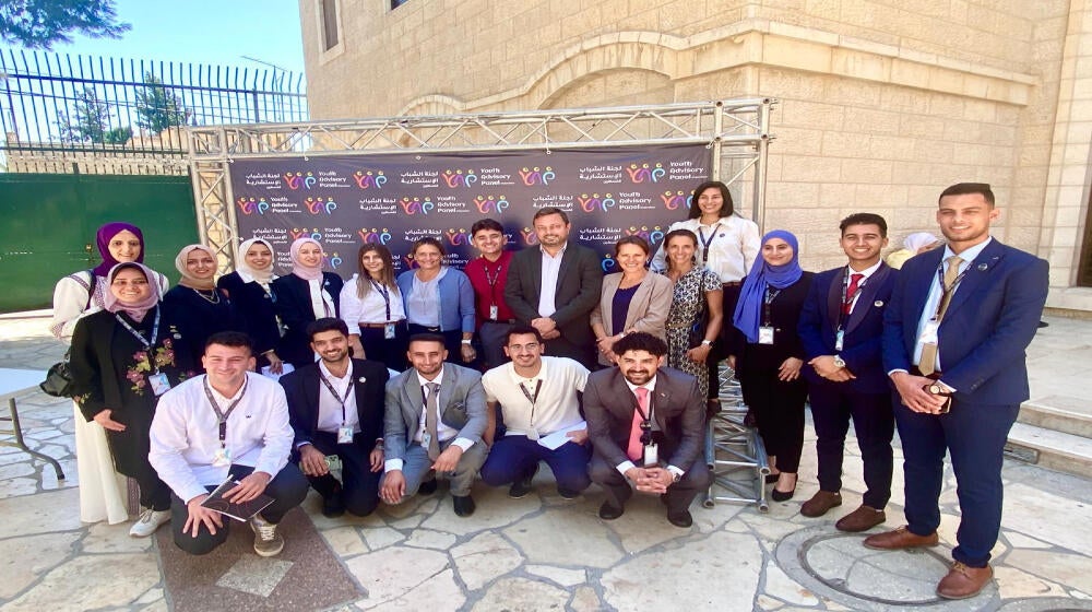 Youth Advisory Panel YAP launch in Bethlehem, Palestine