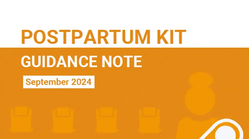 POSTPARTUM KIT GUIDANCE NOTE - SEPTEMBER 2024