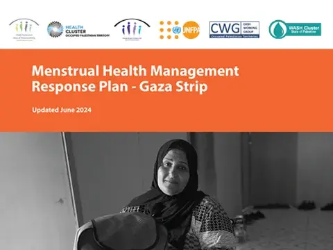 Menstrual Health Management Response Plan: Gaza Strip - June 2024