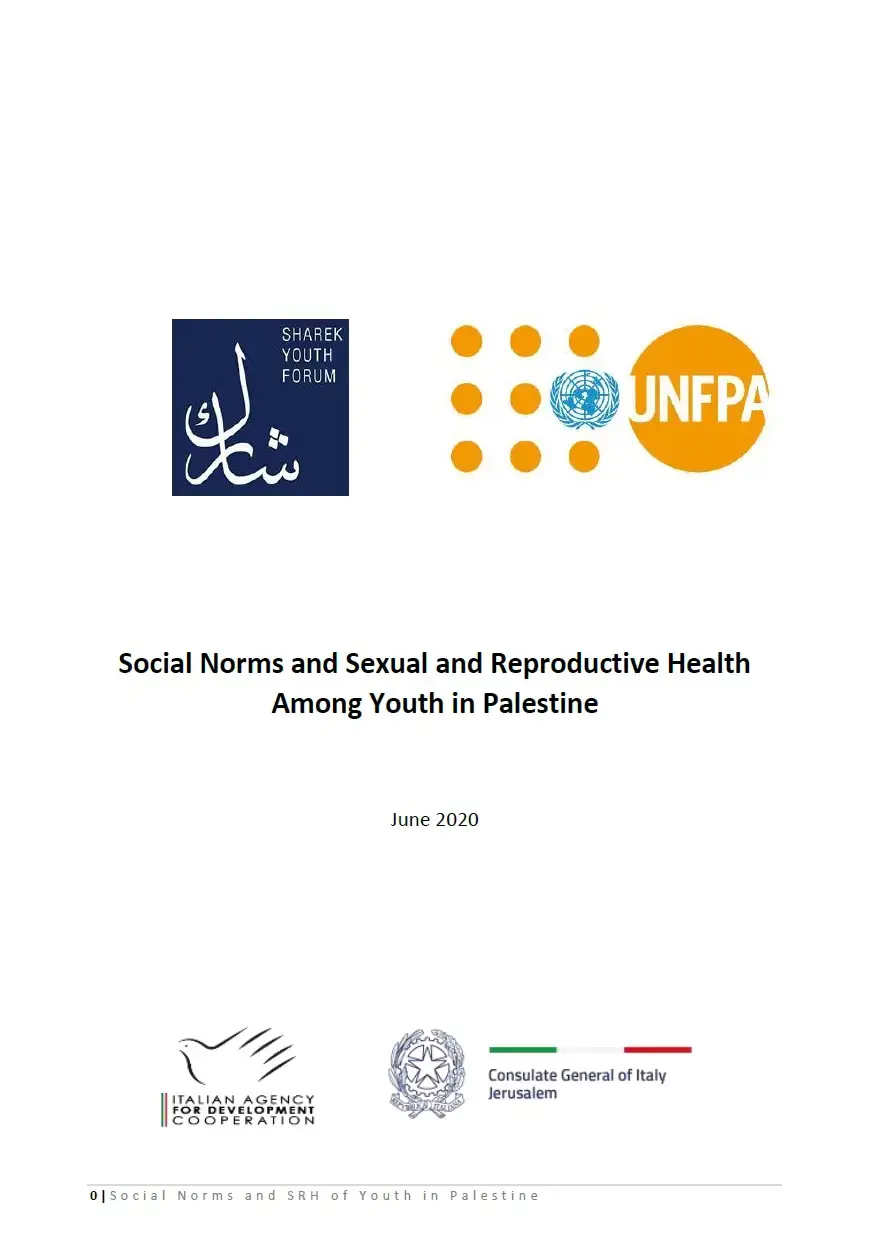 Social Norms and Sexual and Reproductive Health among Youth in Palestine