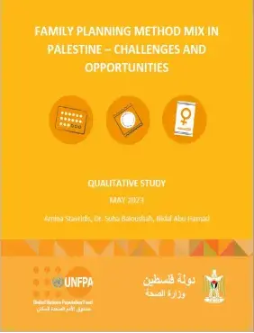 Family Planning Method Mix in Palestine - Challenges and Opportunities