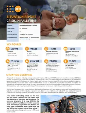 UNFPA SITUATION REPORT #9 - 03 July 2024